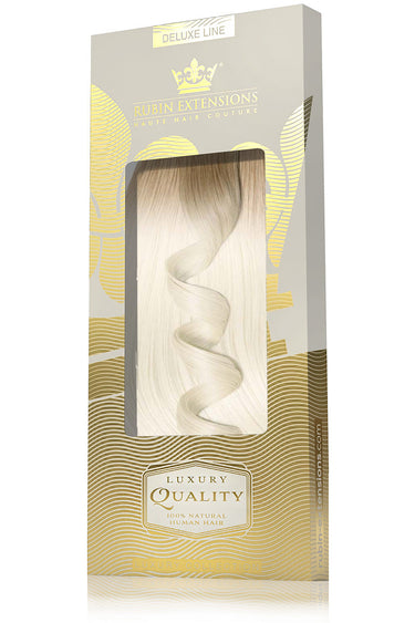 Gift box for Shadowed Blonde tape-in strands, 100% human hair – Rubin Extensions®