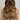 Woman with long, voluminous Chocolate Dark Brown & Honey Blonde hair from Deluxe Line clip-ins – Rubin Extensions®