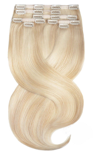 Clip-in Extensions Diamond Line Honigblond & Hellblond.