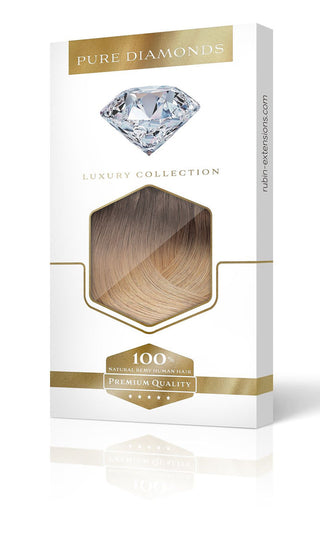 Clip-in Extensions Diamond Line Caramel Mocha.
