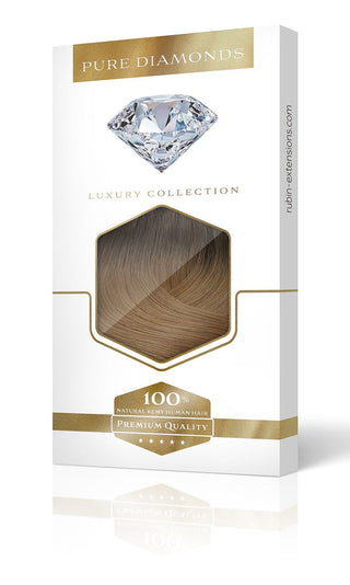Clip-in Extensions  Rich Chocolate Pure Diamond Line.