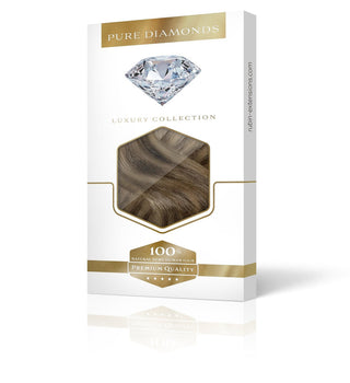 Clip-In Extensions Natur-Goldbraun & Hellbraun-Karamell Pure Diamand Line.