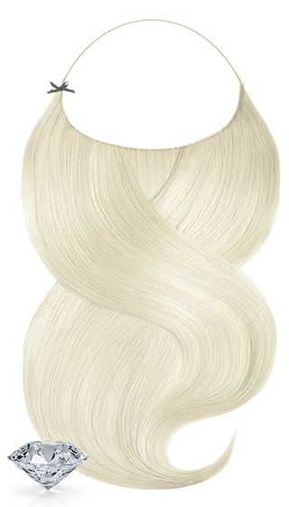 One-Piece / Halo Haarteil Extensions Goldblond.