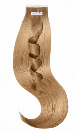 TAPE-IN EXTENSIONS ECHTHAAR HELLBRAUN-KARAMELL PRO-LINE.
