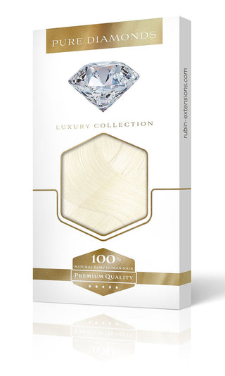 Clip-in Extensions Diamond Line Hellblond.