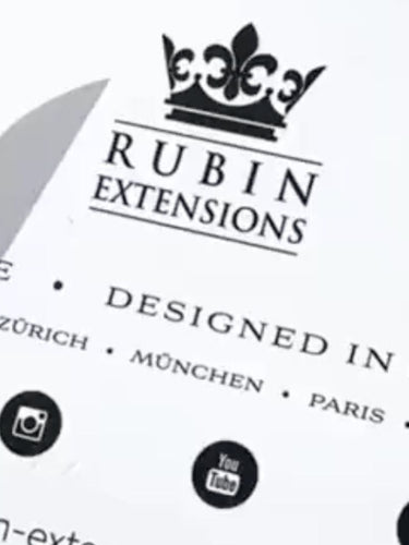 Rubin Extensions hair care range for extensions and natural hair