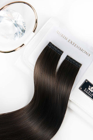 Keratin Bondings Hair Strands Expresso Black Premium Line