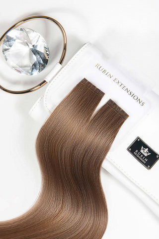 Keratin Bondings Hair Strands  Light Natural Brown Premium Line