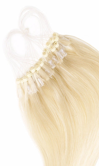 Microring Hair Extensions Golden Queen