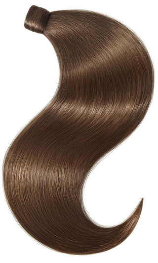 PONYTAIL LUXURY EXTENSIONS Kastanien-Dunkelbraun.