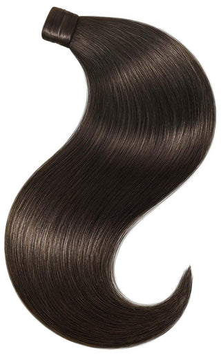 PONYTAIL LUXURY EXTENSIONS  Schwarz-Braun.