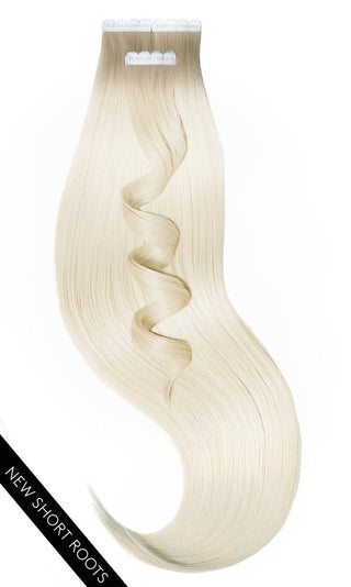 EXCELLENCE LINE TAPE-IN EXTENSIONS Rooted Nussbraun & Sommerblond.