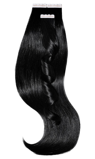 EXCELLENCE LINE TAPE-IN EXTENSIONS Schwarz.