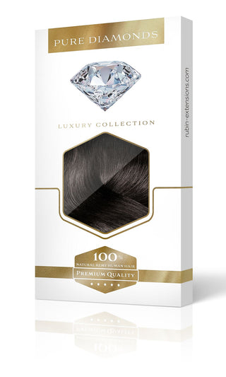 Clip-in Extensions Diamond Line Expresso Black