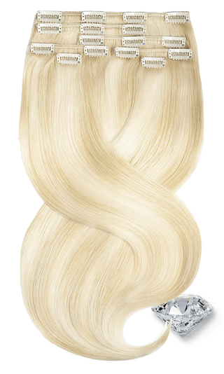 Clip-in Extensions Diamond Line Goldblond & Platinblond.