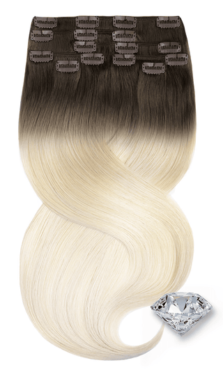 Clip-in Extensions Diamond Line Sombre Beige.